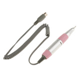 Maxbell Professional Electric Nail Art Drill Bits Handpiece Manicure Machine Pen Handle Replacement Hand Piece Pink