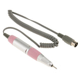 Maxbell Professional Electric Nail Art Drill Bits Handpiece Manicure Machine Pen Handle Replacement Hand Piece Pink