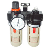 Maxbell BFC3000 5/8" Air Filter Regulator Combination Lubricator Two Union Treatment