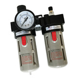 Maxbell BFC3000 5/8" Air Filter Regulator Combination Lubricator Two Union Treatment