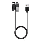 Maxbell USB Cable Charger, Replacement Data Sync USB Charging Cable Clip Charger for Garmin Vivosmart 3 Sport Watch, BLACK