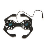 Maxbell Portable USB Folding Two 70mm Fans Laptop Notebook Cooling Cooler Pad