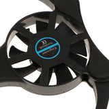 Maxbell Portable USB Folding Two 70mm Fans Laptop Notebook Cooling Cooler Pad