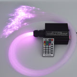 Maxbell 450pcs 0.75mm Plastic Optic Fiber 2m Flexible Fiber LED Lighting Decoration