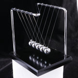 Maxbell Hot Newton's Cradle Balance Ball Physics Science Pendulum Desk Gadget Toy Executive Game Gift -Z#2