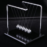 Maxbell Hot Newton's Cradle Balance Ball Physics Science Pendulum Desk Gadget Toy Executive Game Gift -Z#2