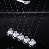 Maxbell Hot Newton's Cradle Balance Ball Physics Science Pendulum Desk Gadget Toy Executive Game Gift -Z#2