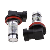 Maxbell 2pcs Ice Blue H11 Universal Car Headlight Fog Lamp LED Bulb Replacement