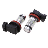 Maxbell 2pcs Ice Blue H11 Universal Car Headlight Fog Lamp LED Bulb Replacement