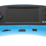 Maxbell 2.5" RS-8D Handheld Arcade Video Gaming System W/ 260 Retro Games Light Blue