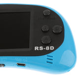 Maxbell 2.5" RS-8D Handheld Arcade Video Gaming System W/ 260 Retro Games Light Blue