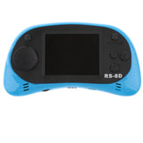 Maxbell 2.5" RS-8D Handheld Arcade Video Gaming System W/ 260 Retro Games Light Blue