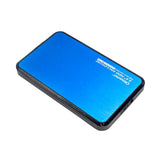 Maxbell 2.5'' SATA HDD SSD Hard Disk Drive Enclosure Case Box with USB Cable For PC Laptop Blue