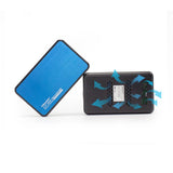 Maxbell 2.5'' SATA HDD SSD Hard Disk Drive Enclosure Case Box with USB Cable For PC Laptop Blue