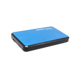 Maxbell 2.5'' SATA HDD SSD Hard Disk Drive Enclosure Case Box with USB Cable For PC Laptop Blue