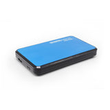 Maxbell 2.5'' SATA HDD SSD Hard Disk Drive Enclosure Case Box with USB Cable For PC Laptop Blue