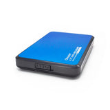 Maxbell 2.5'' SATA HDD SSD Hard Disk Drive Enclosure Case Box with USB Cable For PC Laptop Blue