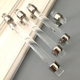 Maxbell 128mm Fashion Acrylic Crystal Kitchen Cupboard Handles Pull Drawer Door Knobs