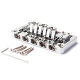 Maxbell 5-String Quality Electric Bass Guitar Instrument Bridge Chrome DIY Accessory