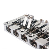 Maxbell 5-String Quality Electric Bass Guitar Instrument Bridge Chrome DIY Accessory