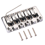 Maxbell 5-String Quality Electric Bass Guitar Instrument Bridge Chrome DIY Accessory