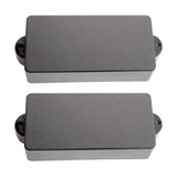 Maxbell 2x Replacement Closed Sealed Pickup Covers for 4-String PB Bass String Instrument
