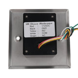Maxbell Infrared NO TOUCH Exit Release Button W/ LED Back Light for Access Control, Square Type #K2-1