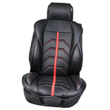 Maxbell Front Single PU Seat Headrest Cushion Set Protector Mat Breathable Universal