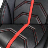 Maxbell Front Single PU Seat Headrest Cushion Set Protector Mat Breathable Universal