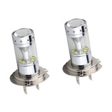 Maxbell 2x H7 100W 1200LM 6000K White Fog Driving Light Lamps Bulbs Conversion Kit