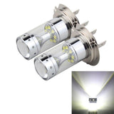 Maxbell 2x H7 100W 1200LM 6000K White Fog Driving Light Lamps Bulbs Conversion Kit