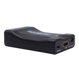 Maxbell HDMI To SCART Video Audio Converter Adapter For HD TV DVD VCR Plug and Play