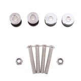 Maxbell Backrest Back Rest Detachable Docking Hardware Bolt Kit For Harley 2004-2016