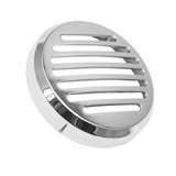 Maxbell 3.5'' Round Chrome Horn Cover for Honda VLX VTX VT Shadow Sabre Cruiser Bikes