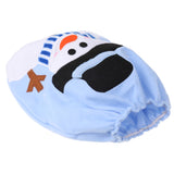 Maxbell Snowman Toilet Seat Cover Bathroom Xmas Decoration Snowman Light Blue