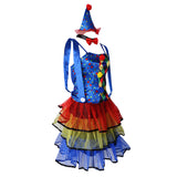 Maxbell Circus Clown Costume Fancy Dress Halloween Xmas Hen Night Party Woman Outfit