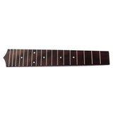 Maxbell Durable Rosewood Ukulele Fretboard 18 Fret for 24'' Concert Ukulele 4 String Hawaii Guitar Parts