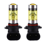 Maxbell 2 Pieces Car 9005 HB3 100W Yellow LED Bulb For Fog Running DRL Light Lamp