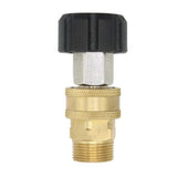 Maxbell Pressure Washer Quick Release Mini M22 Female To 1/4 Male Brass Coupling