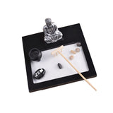 Maxbell Mini Zen Garden Sand Kit Stress Release Yoga Meditation Tealight Holder Decoration