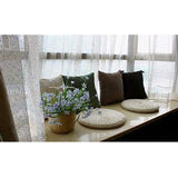 Maxbell Japanese Style Handmade Straw Woven Seat Cushion Tatami Dia. 30cm (11.81")
