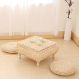 Maxbell Japanese Style Handmade Straw Woven Seat Cushion Tatami Dia. 30cm (11.81")