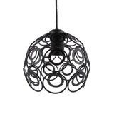 Maxbell Floral Design w/ Cable Chandelier Ceiling Light Art Lamp Shade Metal Light