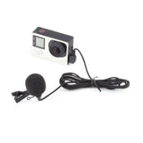 Maxbell USB Mic Microphone with1.2Meter Cable Cord for Gopro HD Hero 3 3+ 4