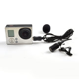 Maxbell USB Mic Microphone with1.2Meter Cable Cord for Gopro HD Hero 3 3+ 4