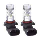 Maxbell 2 Pieces Car 9006 HB4 100W Ice Blue LED Bulb For Fog Running DRL Light Lamp
