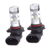 Maxbell 2 Pieces Car 9006 HB4 100W Ice Blue LED Bulb For Fog Running DRL Light Lamp