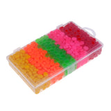 Maxbell 1000 Pieces Corn Fishing Lure Soft Artificial Pop Up Sweet Corn Bait for Fishing