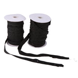 Maxbell 50 yard Roll Black Snap Tape Buttons Resin Buttons Invisible for Garment