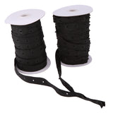 Maxbell 50 yard Roll Black Snap Tape Buttons Resin Buttons Invisible for Garment